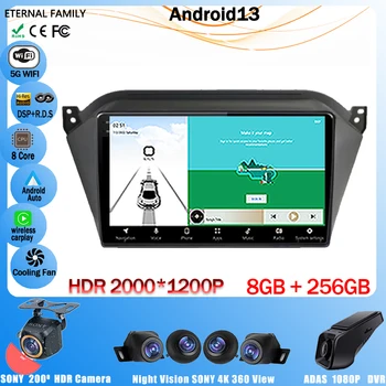 Android 13 WIFI 4G Lte За ЖСК S2 t40 2015-2018 Безжичен Carplay Авто Радио Плейър GPS Навигация Стерео Мултимедия