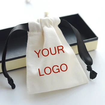 Направи си САМ Лого, Мини Чанта Потребителското си Име Плат Дантела Чанта Ред Платно Училищна Смяна на Бижута Подарък Малка Тъканта, Чанта За Съхранение