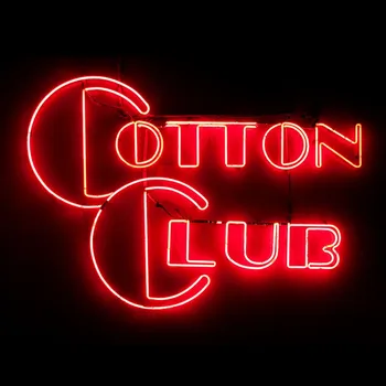 Неонови Надписи Cotton club Neon noir Studio Неонови Лампи Знак Ръчно изработени Украса на Стаята Осветление Дизайн на Ресторант Персонализирани Знак Знак