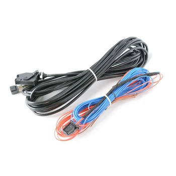 Приложите към RCD510 RNS510 RNS315 RGB Теглене на кабели камерата за задно виждане за VW Passat Jette Golf
