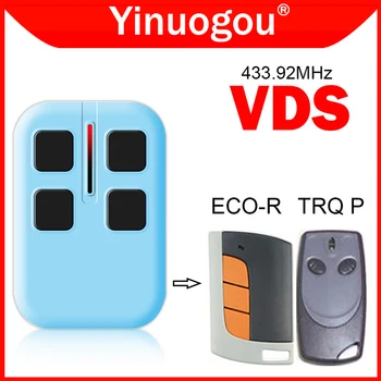 VDS ECO-R TRQ P на Дистанционното Управление Открывателем Гаражни врати 433,92 Mhz Подвижна Код VDS Восъчни Дистанционно Управление на гаражни врати Ключодържател