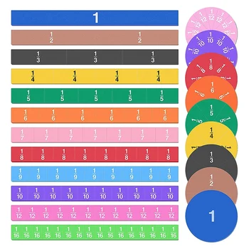 134 бр. магнитни плочи и кръгчета с бр -математически манипулация за предучилищно образование, учебен комплект за начално училище.