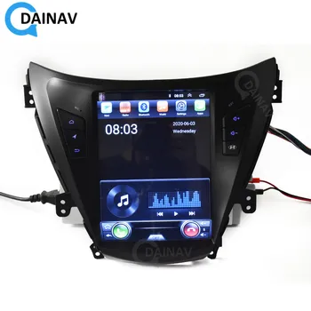 Авто мултимедиен плеър с HD-екран за Hyundai elantra 2012 2013 2014 2015 Стерео радио GPS навигация
