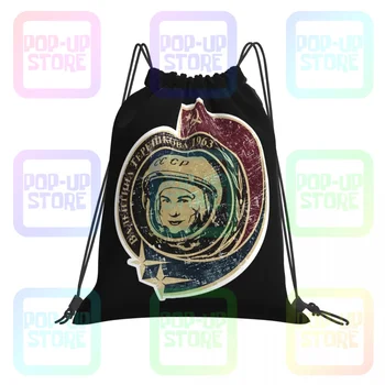 Cccp Space Program Valentina Tereshkova Чанти дантела прозорци, спортна чанта, чанта за книги, плажна чанта, персонални богат на функции