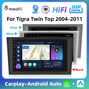 Podofo Carplay Android 10,0 Авто Радио Стерео 7 