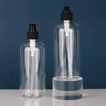 Конструкцията на дъното за удобство на използването на Трайни бутилка-помпа без бисфенол А Преносими опаковки за шампоан, лосион, сапун 4шт 500 мл за еднократна употреба