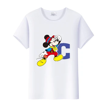 Дамска риза с Мики Маус, Кавайный топ, тениски с изображение от анимационен филм на 