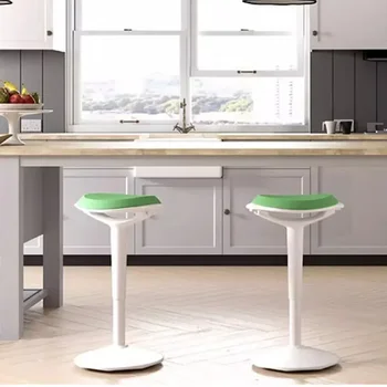 Вдигане на Бар столове за закуска Пластмасови Регулируеми Дизайнерски Трапезни Бар Столове Безплатна Доставка Водоустойчиви мебели Taburete Alto