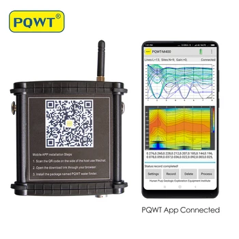 PQWT M400 Китай устройство за откриване на подземни води мобилен детектор на подземните води цена water finder подземен дальнобойный
