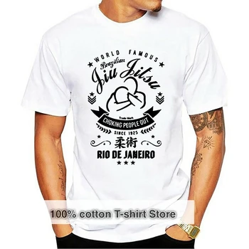 Свободни Черни Мъжки тениски Homme Tees, Бразилският тениска За Джу-джицу, Облекла За Бойните Изкуства, BJJ Топ Тениска Грейси, Тениска С принтом, Мъжки