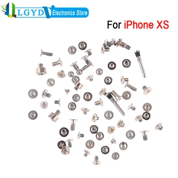 Пълен комплект винтове за iPhone XS Резервни части за замяна на винтове