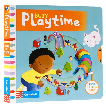 Зает, време за игри, детски книжки за деца от 1 до 2 години, английска книжка с картинки, 9781447257592