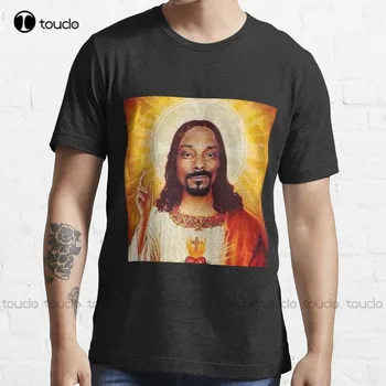 Snoop-Dogg Goes Jesus Тениска Оверсайз Тениска На Поръчка Aldult Тийнейджърката Унисекс Тениска С Дигитален Печат Xs-5Xl Модни Забавна Нова