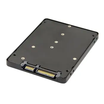 Конектор за ключове CY Xiwai B + M 2 М. 2 NGFF (SATA) SSD диск SATA 2,5-адаптер с черно