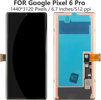 AMOLED За Google Pixel6 6A 6Pro LCD дисплей, Сензорен Оцифрованный Екран В Събирането на Замяна За Google Pixel 6Pro GLUOG G8VOU LCD