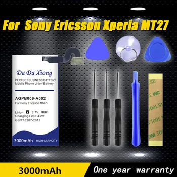 Висококачествен 3000 mah AGPB009-A002 Литиево-йонна Батерия за телефона Sony Ericsson Xperia MT27 MT27i