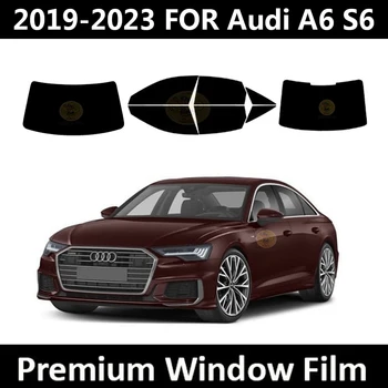2022-2023 За Audi e-tron GT (Пълен Кола) Комплект За Предварителна Оцветяването на Прозорци на Автомобили Фолио За Прозорци Черно Фолио за стъкла на Автомобила UV Защитно фолио