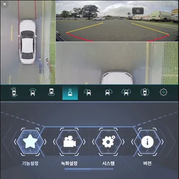 Автомобилна камера 360, със система панорамни изображения на HD HDMI AHD VGA1080p Поддържа корейски изход