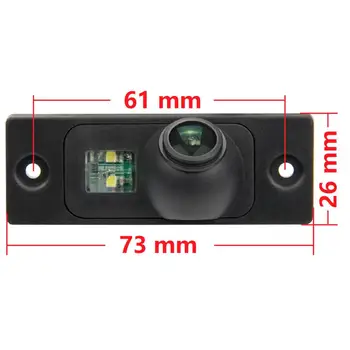 Камера за нощно виждане HD 1280x720 p за Caddy B5 B6 Passat 3C Variant/Touran, Golf IV/Golf Plus/Sharan/Skoda Superb I Multivan T5