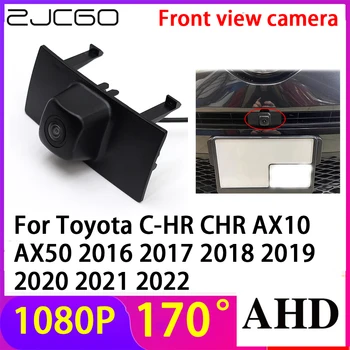 ZJCGO AHD 1080P Лого Паркиране на Кола, Камера на Предния Преглед Водоустойчив за Toyota C-HR CHR AX10 AX50 2016 2017 2018 2019 2020 2021 2022