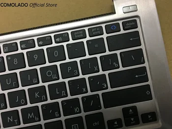 BG Руска клавиатура За ASUS VivoBook S200E S200 X202 X202E Руска клавиатура Topcase с Капак BG Layout