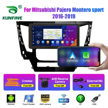 10,33 Инчов Автомобилен Радиоприемник За Mitsubishi Pajero Montero sport 2016-2019 2Din Android Восьмиядерный Кола Стерео DVD Плейър GPS Навигация