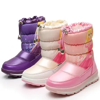 Водоустойчив нескользящие зимни обувки на топло меху 