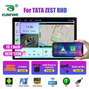 13,1-инчов автомобилното радио, за да TATA ZEST RHD Кола DVD GPS Навигация Стерео Carplay 2 Din Централна мултимедиен Android Auto
