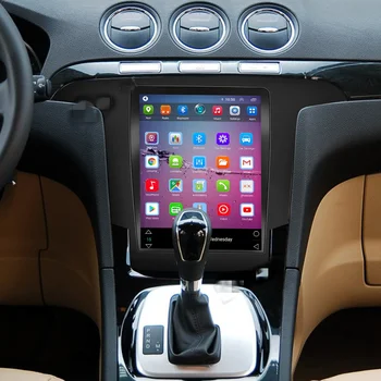 Tesla Style Android 12.0 За Ford Galaxy S Max и S-MAX 2007-2015 Автомобилното Радио Автоматична GPS Навигация Мултимедиен Плеър Carplay Wifi 4G