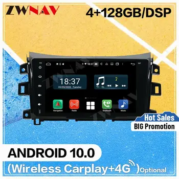 128 GB Carplay Android 10 екран, Мултимедиен DVD-плейър за Nissan NAVARA 2016 BT GPS Навигация Авто Аудио Стерео Радио Главното устройство