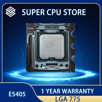 Четириядрен процесор Intel Xeon E5405 2,0 Ghz, 12 MB SLAP2 и SLBBP Работи на дънната платка LGA 775