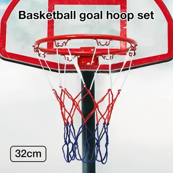 Окачен Баскетболен Обръч За Врата, Монтирани На Стената, За Външно и Вътрешно са Много Трайни Подвесного Баскетболен Пръстени на баскетболна топка 농구공