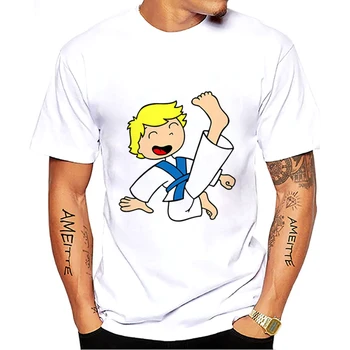 Годишният спортен стил, мъжка тениска с изображение Дохон Яма Рю, хип-хоп 3D принт, индивидуален деколте, къс ръкав, модни дрехи