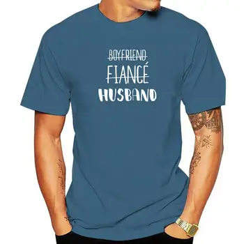 Човек Годеник, Съпруг на Мила забавна тениска за партито по повод ангажименти на Градинска тениска Памучни мъжки тениски по поръчка Преобладават