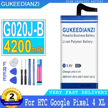 Батерия на мобилен Телефон, с голям Капацитет 4200 mah G020J-B За смартфон HTC Google Pixel 4 XL/Pixel4 XL 
