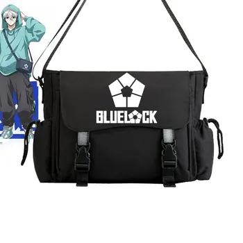 Нова чанта със синьо капаче от аниме, ученически чанти за cosplay, раница за момичета, ежедневна пътна чанта за момчета